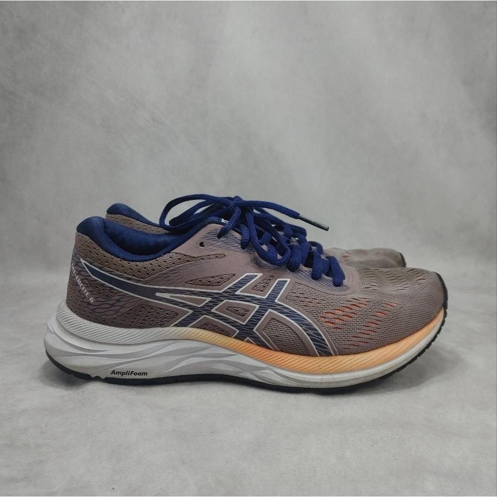 ASICS Women's Gel-Excite 6 Running Shoes Sneakers 6.5 Violet Blush Blue Purple - Picture 2 of 10